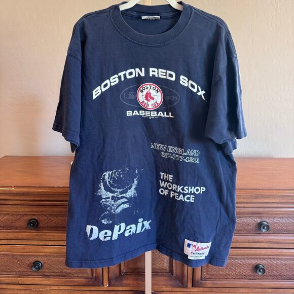 Majestic Other - Vintage Majestic Boston Red Sox DePaix Tee L